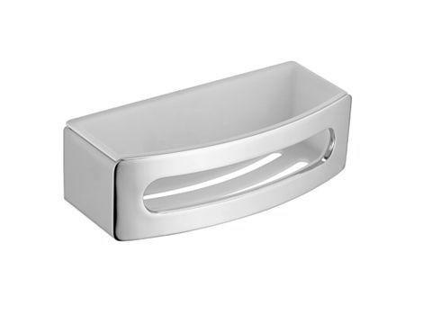 Keuco Elegance 11658 010000 Корзинка для губки (хром/белый)